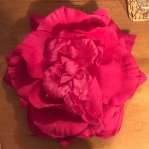 Giant Pink Flower Pin